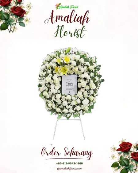 Krans Bunga Duka Pekurun Udik